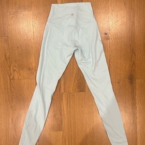 Light blue Lululemon leggings